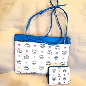 🚫SOLD🚫MCM Spring-Summer Rainbow Crossbody with Matching Wallet